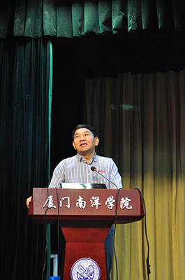 我校舉行“我為南洋升本創文明比貢獻”主題演講比賽